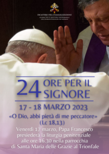 24 ore per il Signore 2023 24 ore per il Signore 2023